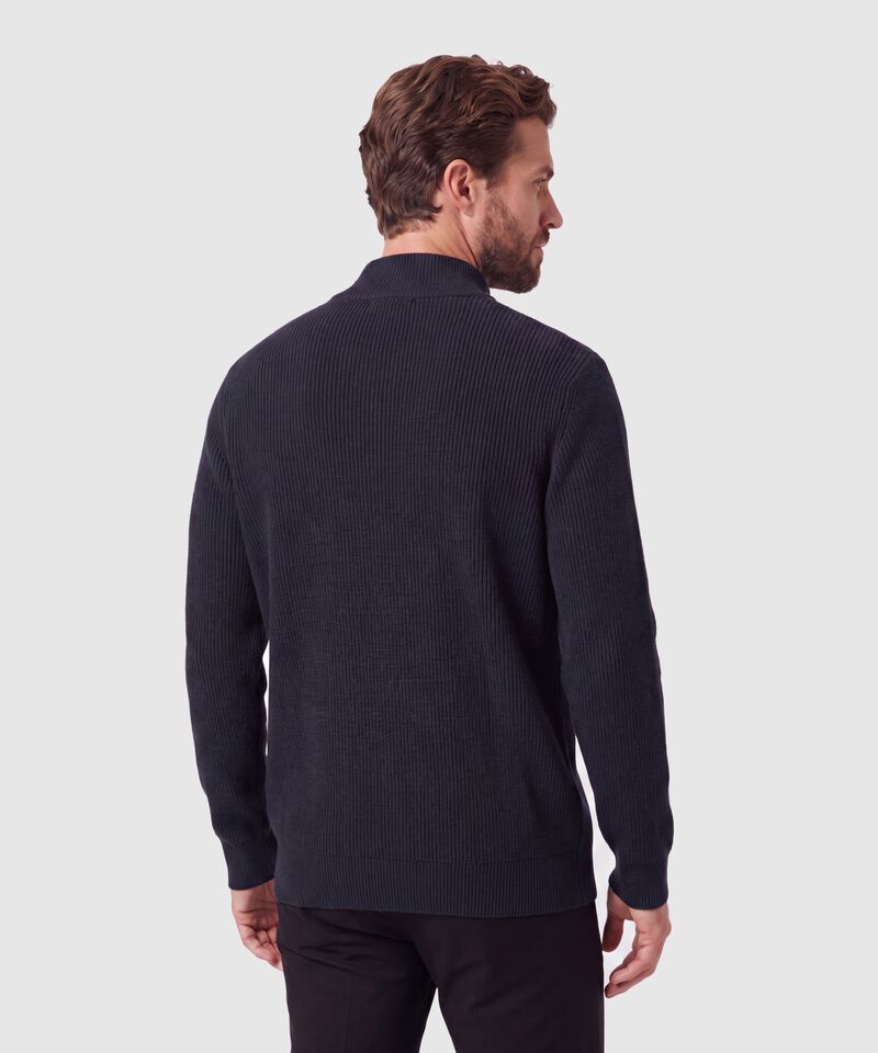 Buzo Cardigan Tejido Con Cierre Para Hombre