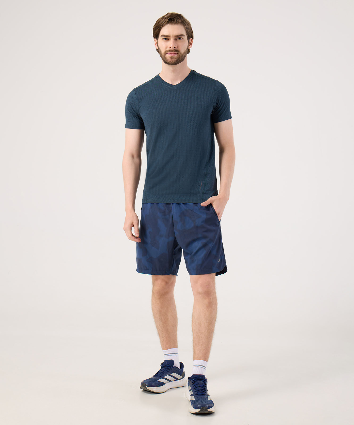Bermuda Plana Estampada