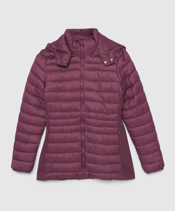 Chaqueta Acolchada con Capota