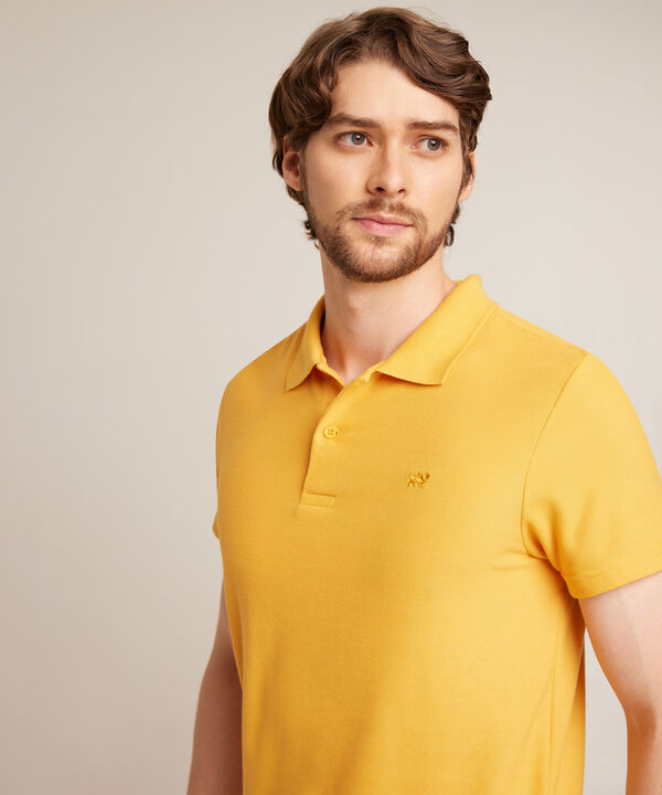 Polo Cuello Tejido Sin Bolsillo, Slim Fit image number null