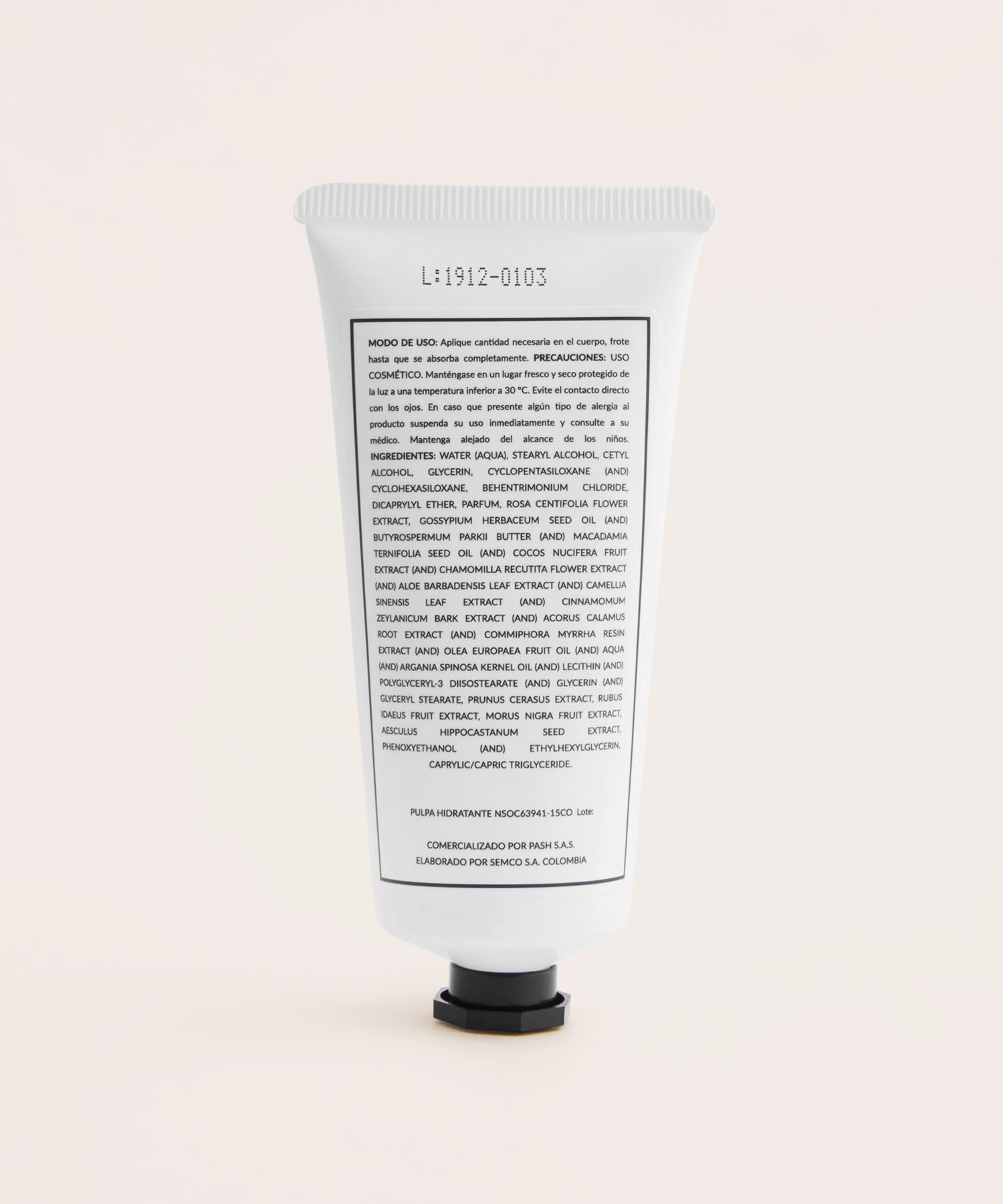 Crema Corporal Leche De Almendras