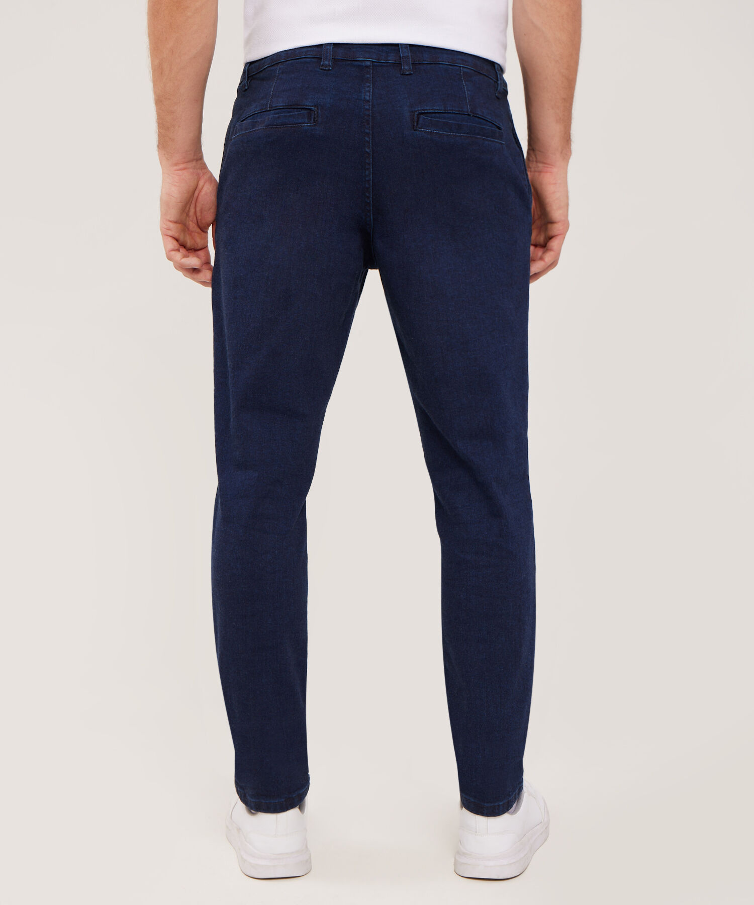 Jean Alon Chino Tono Azul Oscuro