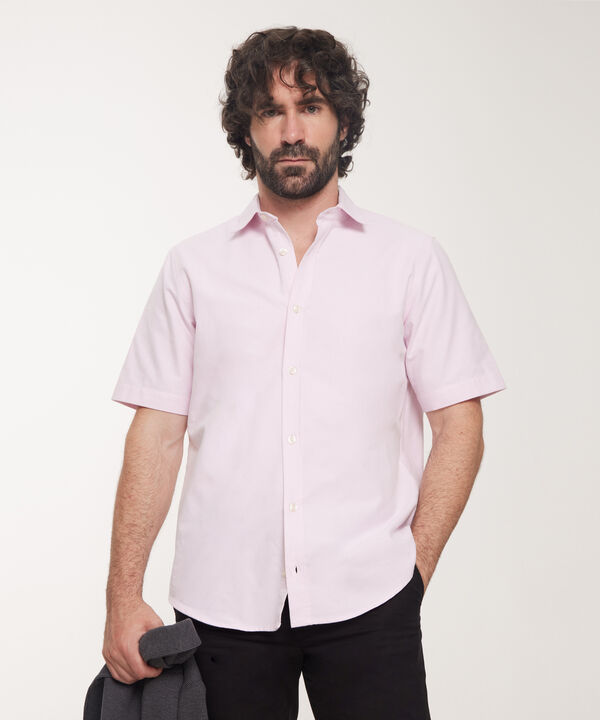 Camisa Manga Corta Oxford