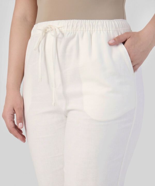 Pantal&oacute;n Wide Leg Con Cord&oacute;n Para Mujer Curvy