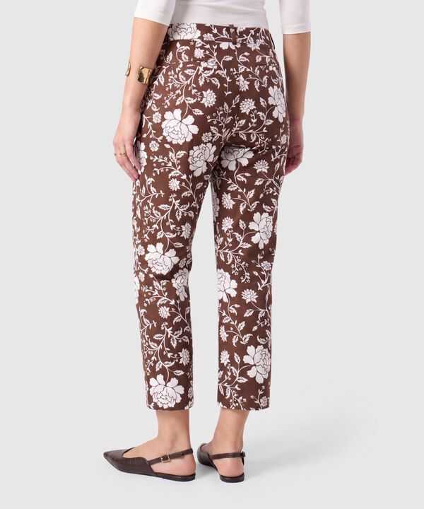 Pantal&oacute;n Capri Estampado Para Mujer