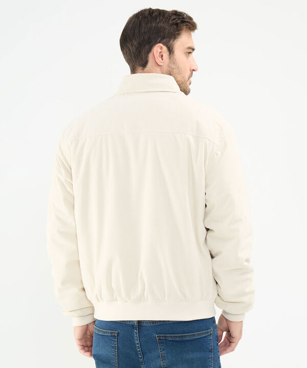 Chaqueta De Pana Acolchada