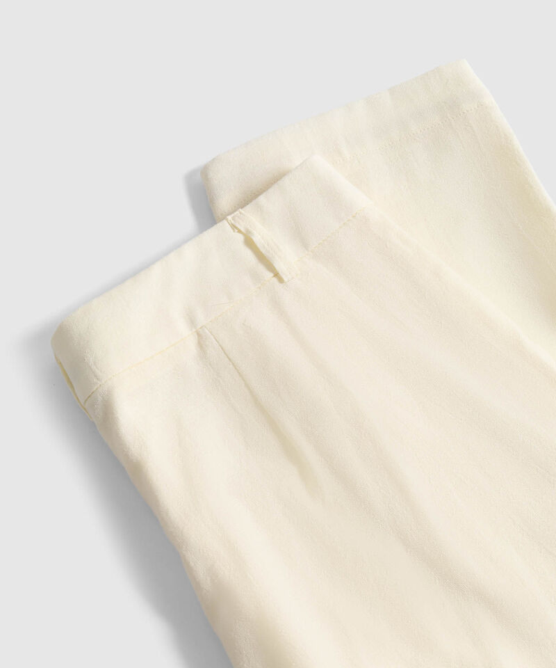 Pantal&oacute;n Chino De Tiro Alto Para Mujer