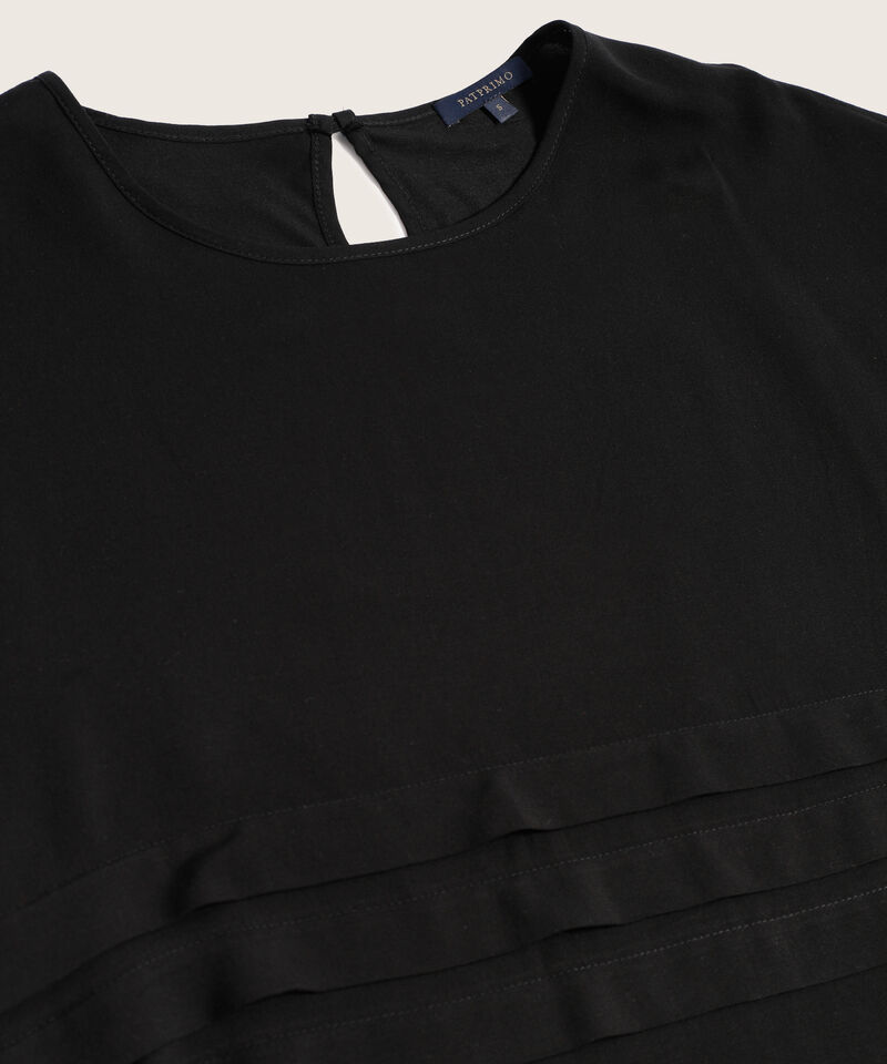 Camiseta Unicolor Manga Corta