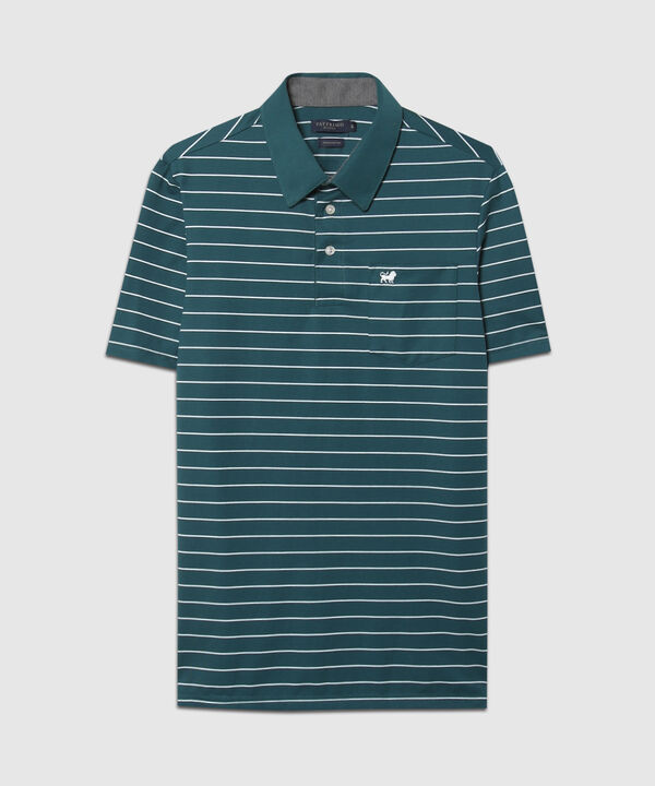 Polo Cuello Duro  Preteñido Bicolor