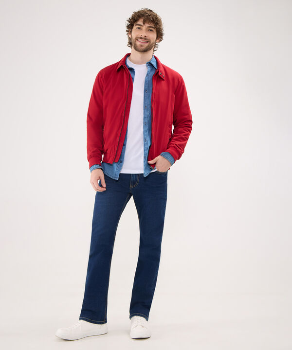 Chaqueta Bomber Cuello Alto