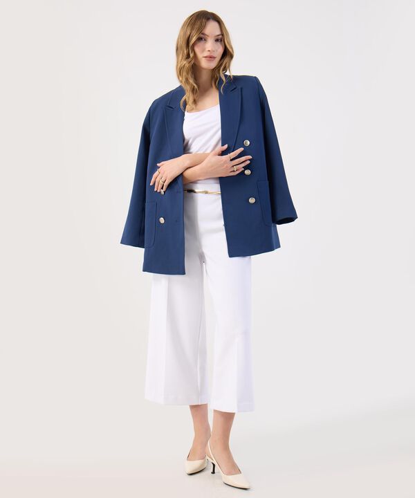 Pantalón Culotte Amplio Elegante image number null