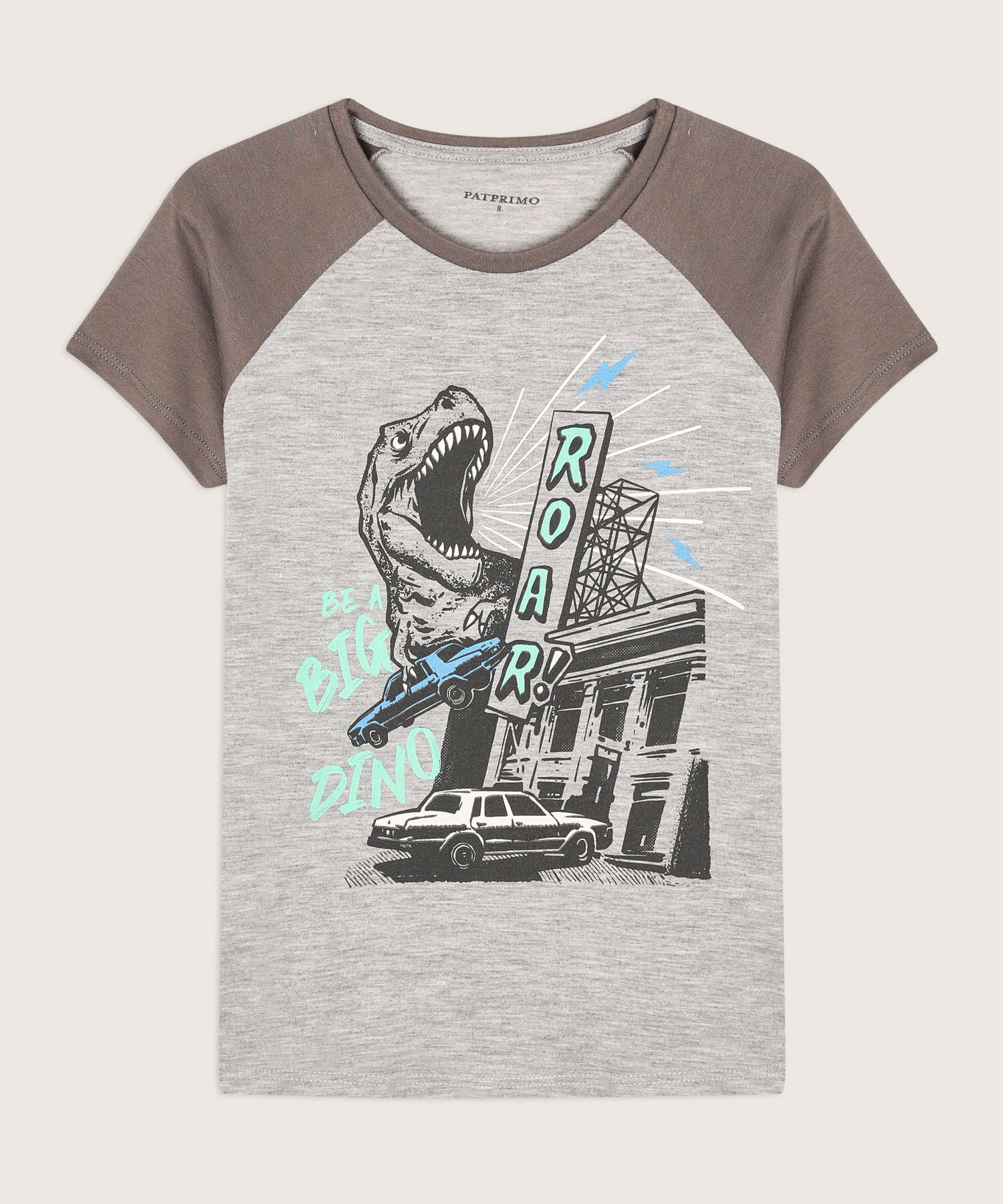 Pijama Con Camiseta Estampada