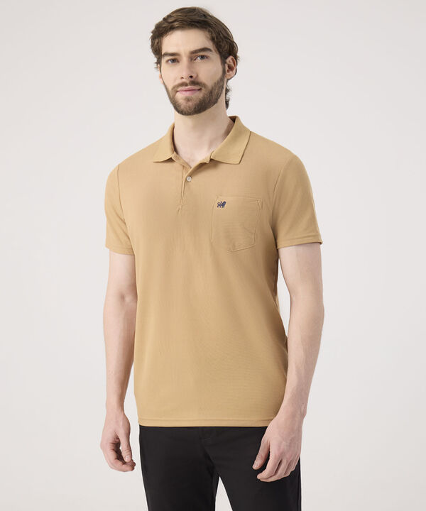 Polo Unicolor Con Bolsillo  image number null