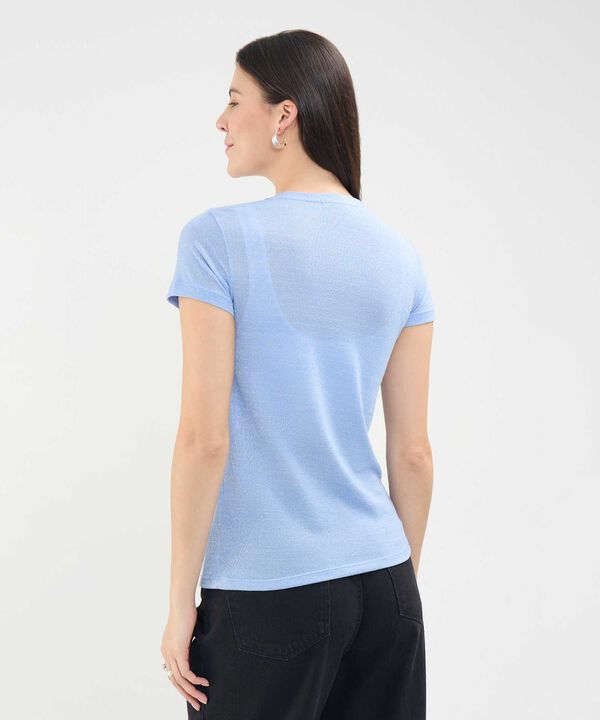 Camiseta con Lurex