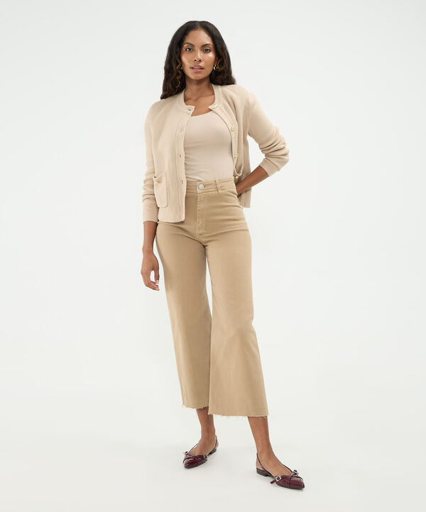Jean Culotte Tipo Marine Para Mujer image number null