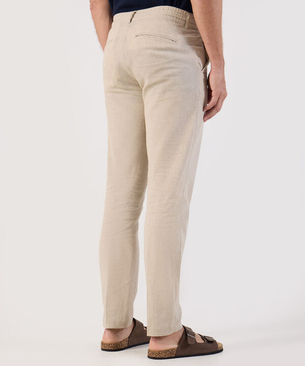 Pantal&oacute;n Tejido Casual Para Hombre