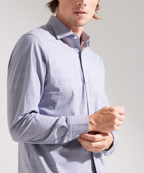 Camisa Manga Larga Estampada