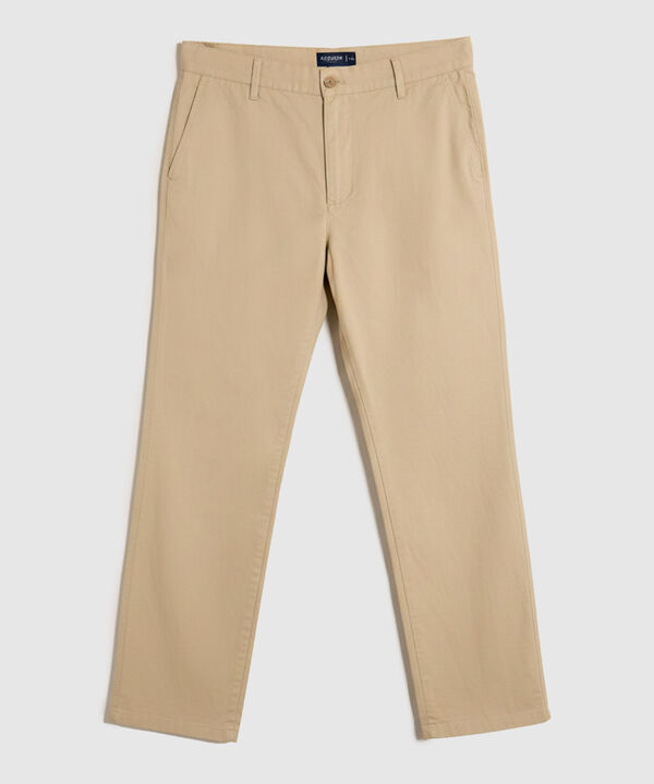 Pantal&oacute;n Chino con Bolsillos Laterales Hombre