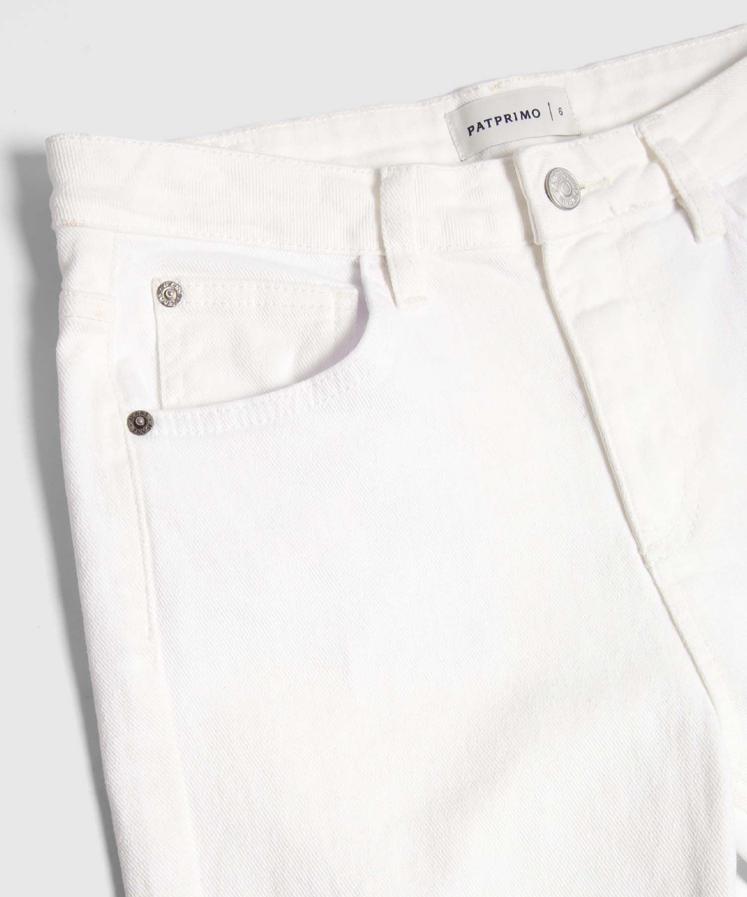 Jeans Cropped Flare Off White 