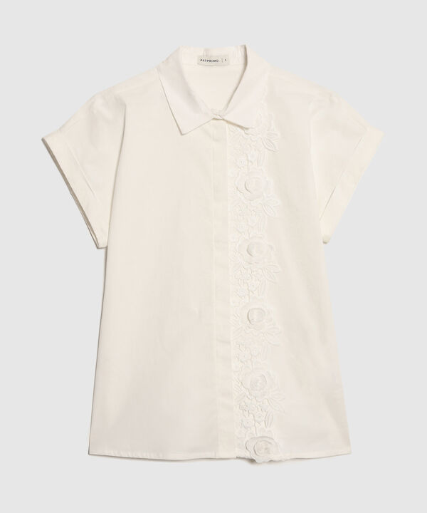 Camisa con Aplique Bordado image number null