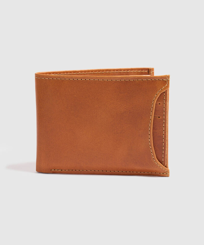 Billetera en Cuero con M&uacute;ltiples Ranuras Hombre