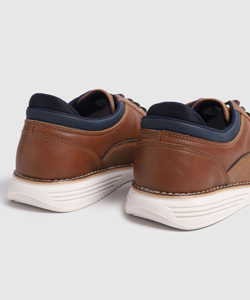 Zapato Casual De Textura Microperforada Hombre