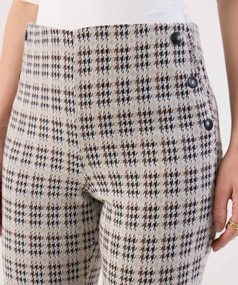 Leggings con Botones Laterales para Mujer