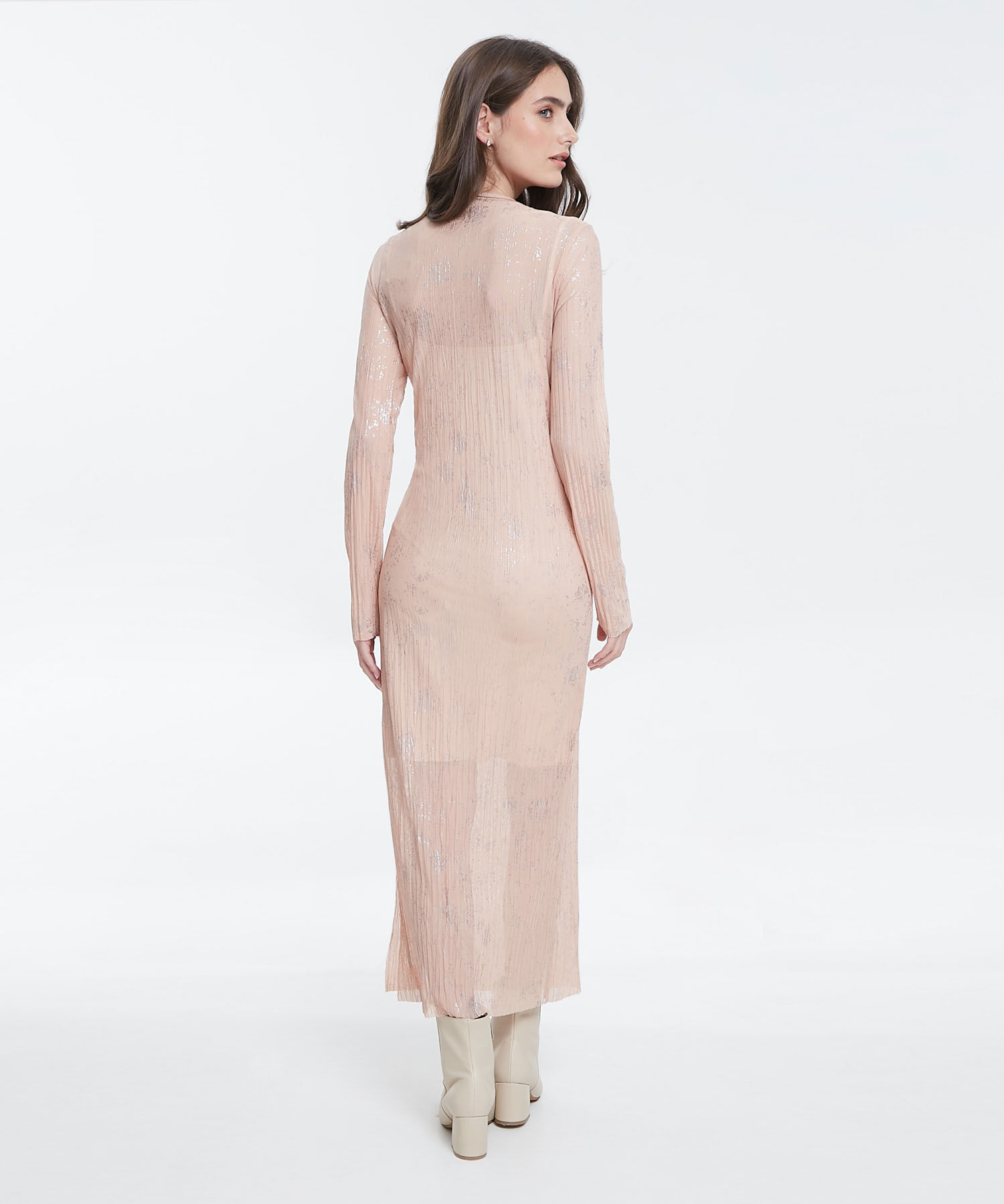 Vestido Midi Estampado