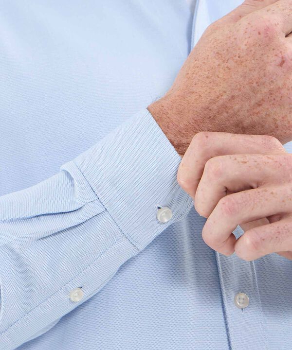 Camisa Corbatera Manga Larga Cuello Formal Corbatero Para Hombre