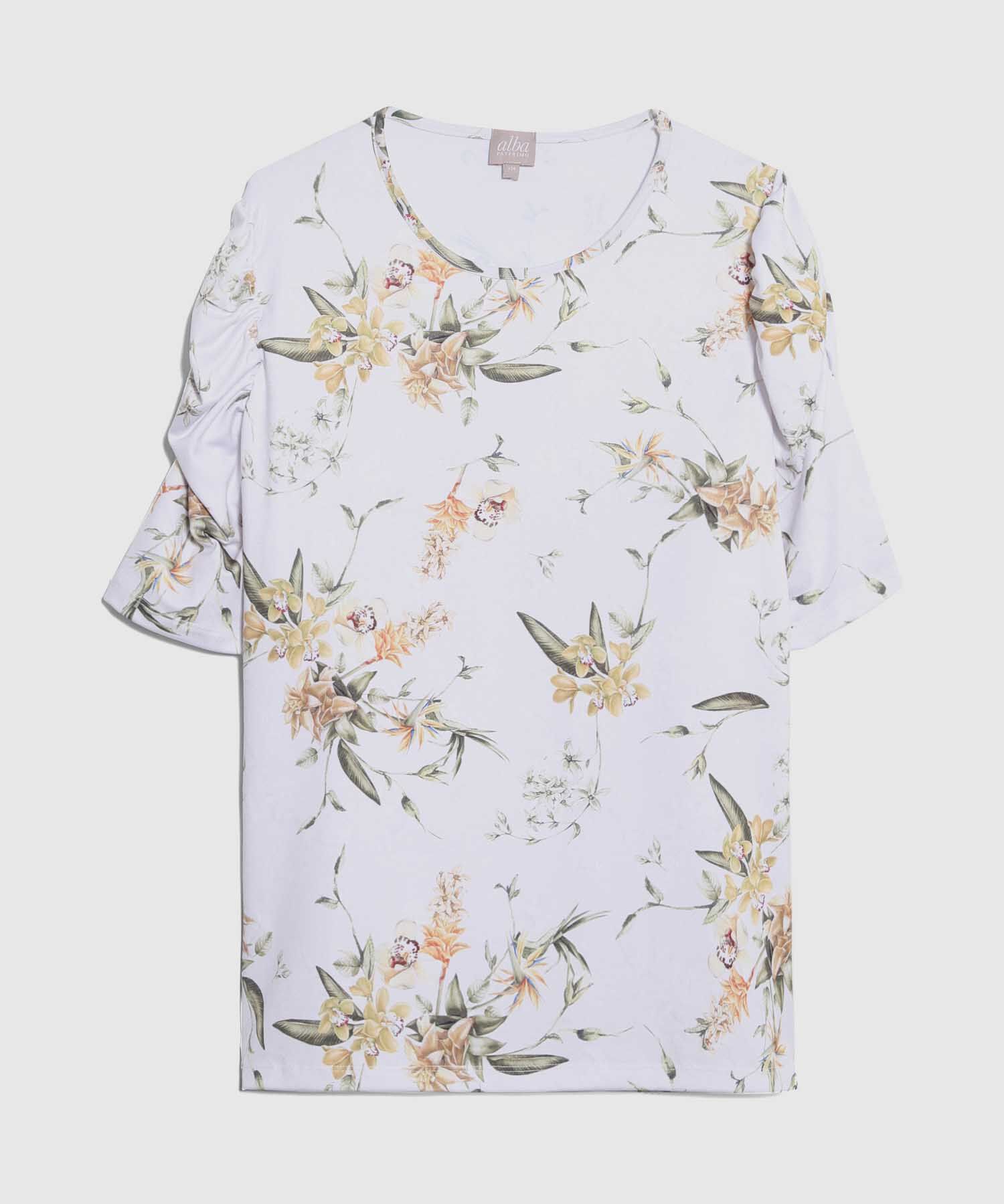 Camiseta Estampada Manga ¾