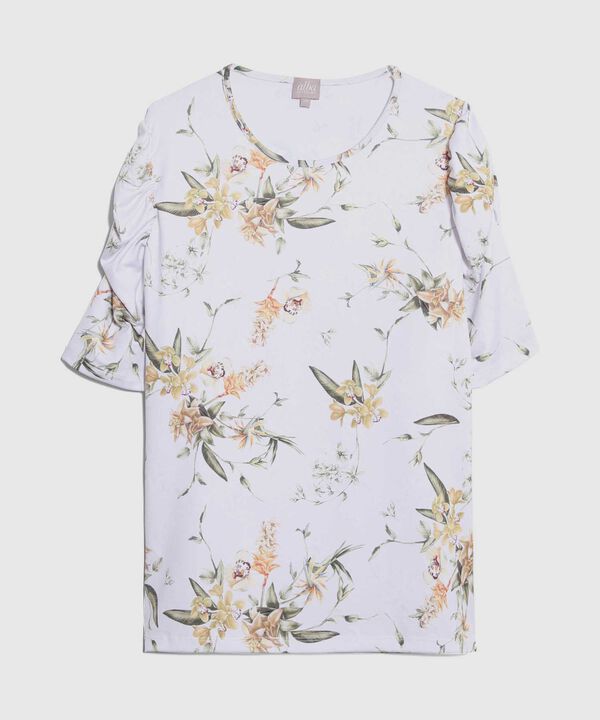 Camiseta Estampada Manga ¾ image number null