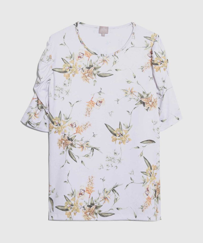 Camiseta Estampada Manga ¾