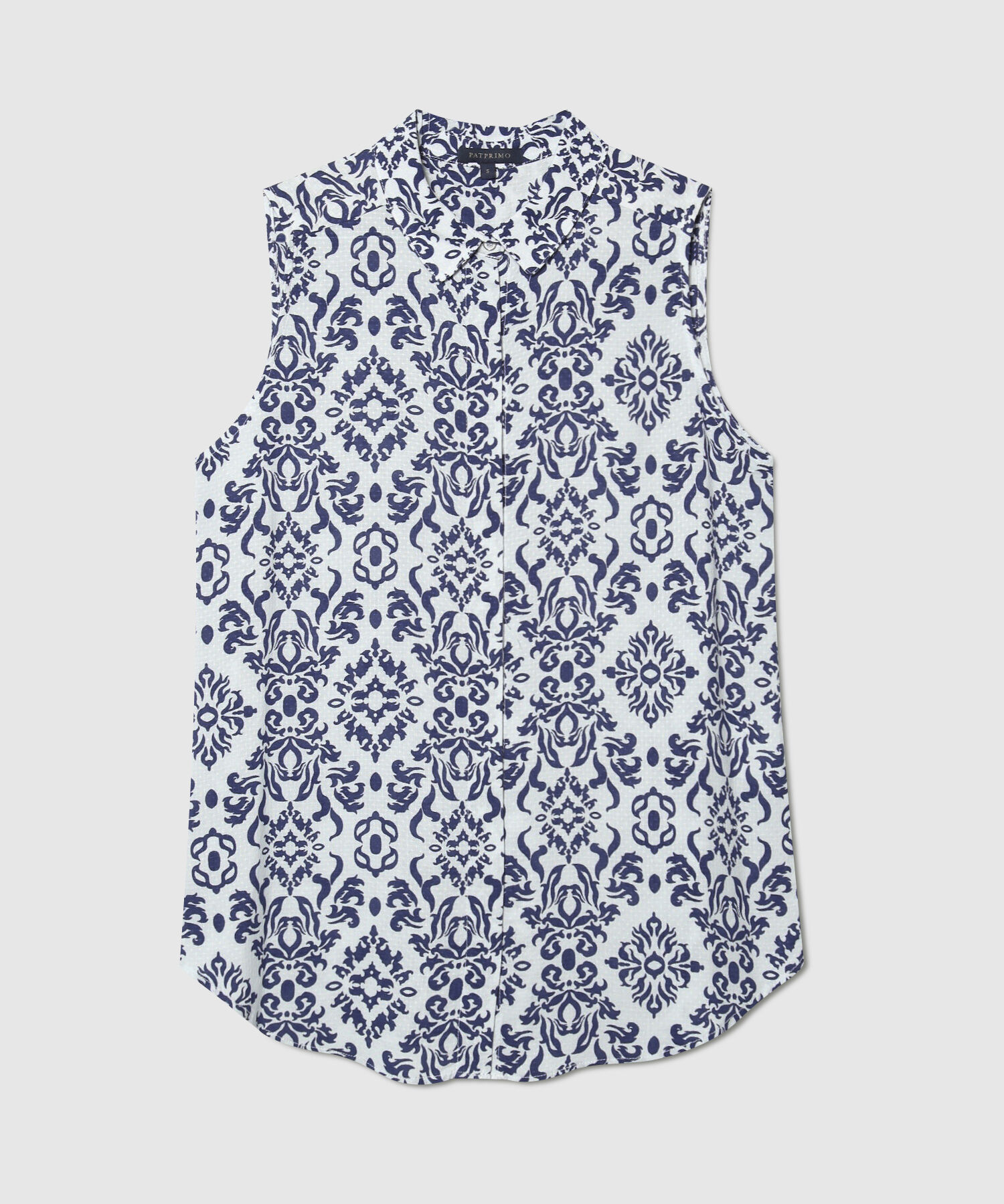 Camisa Manga Sisa Estampada