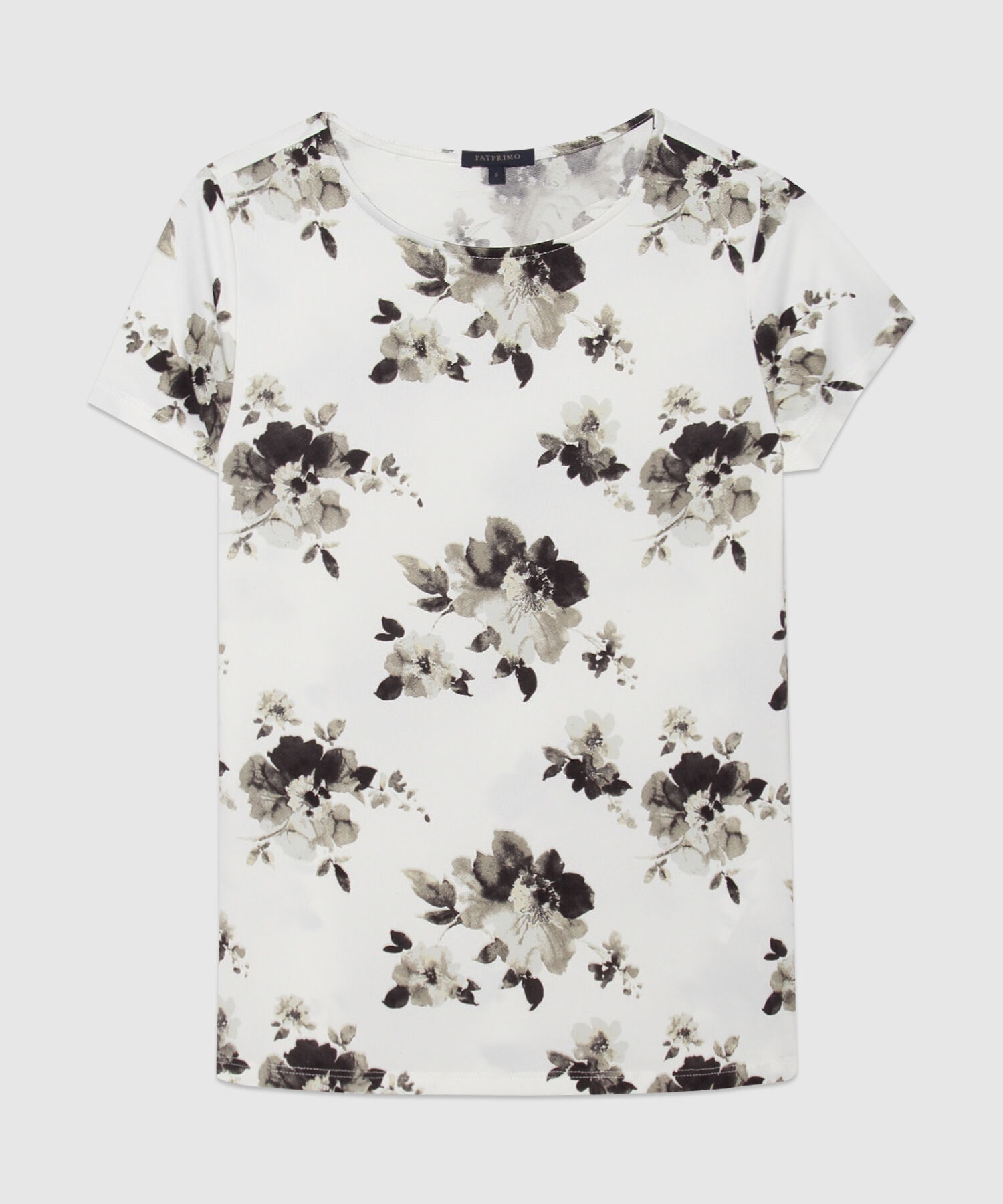 Camiseta Manga Corta con Estampado