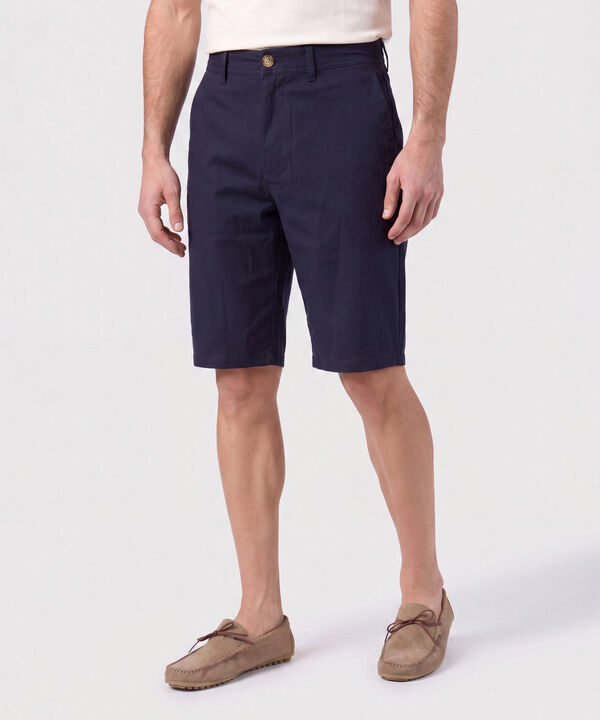 Bermuda Chino Con Bolsillos Para Hombre