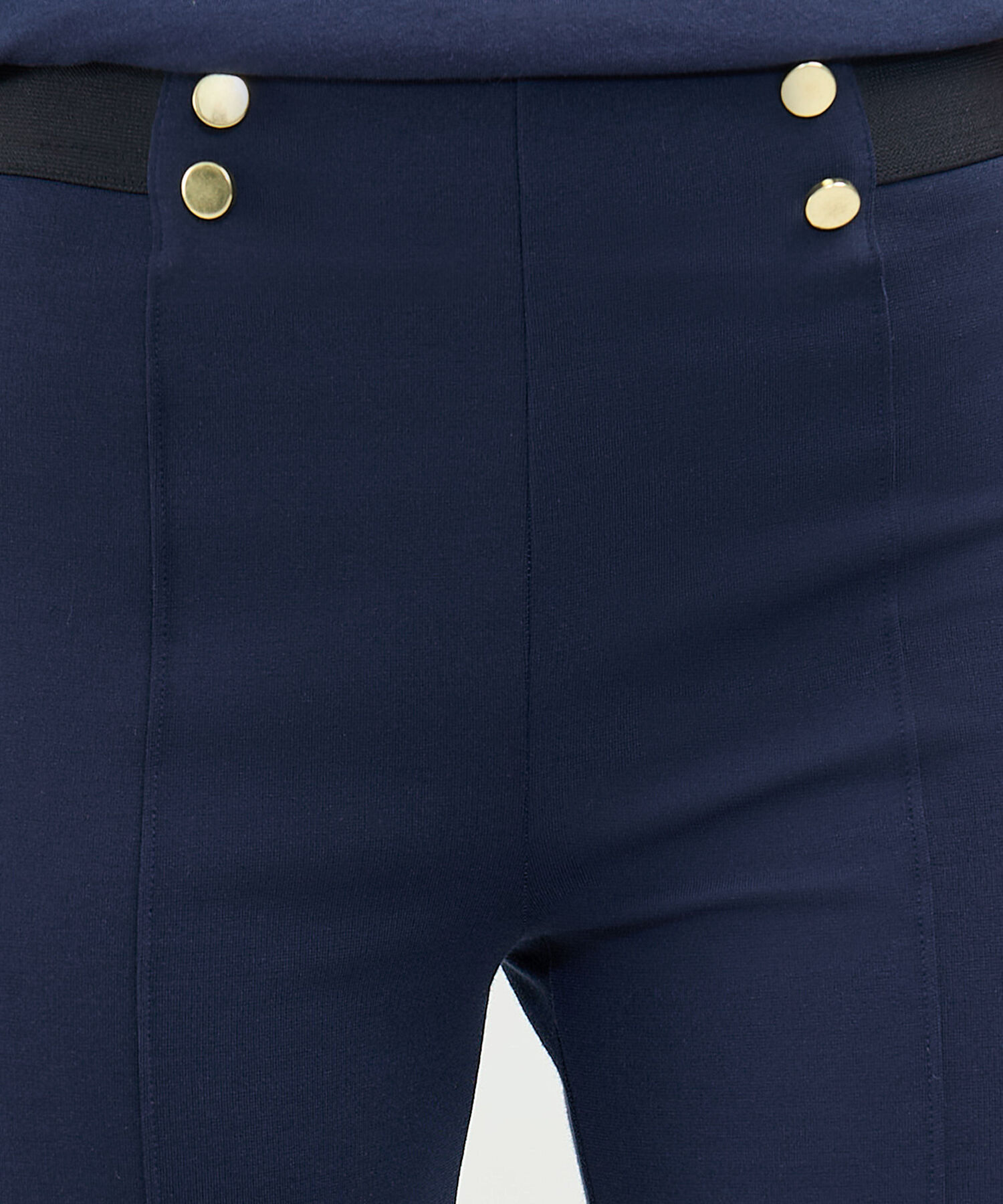Leggins con Botones Decorativos