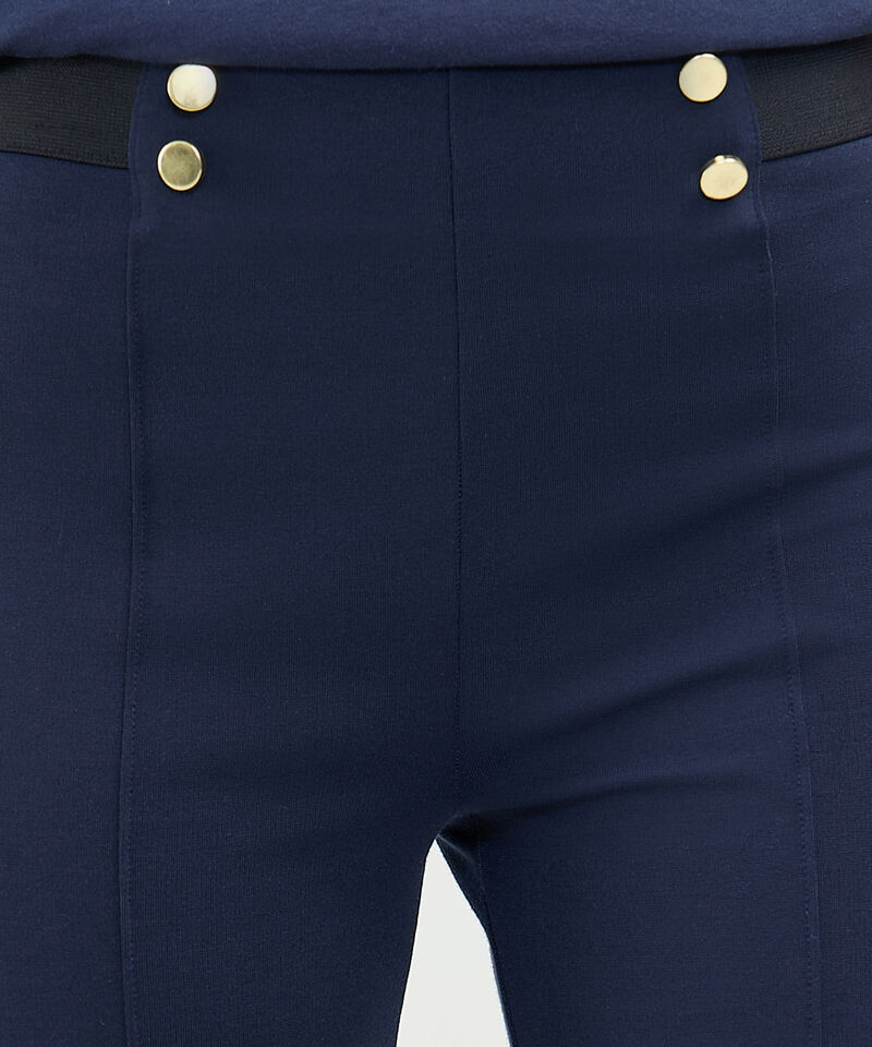 Leggins con Botones Decorativos