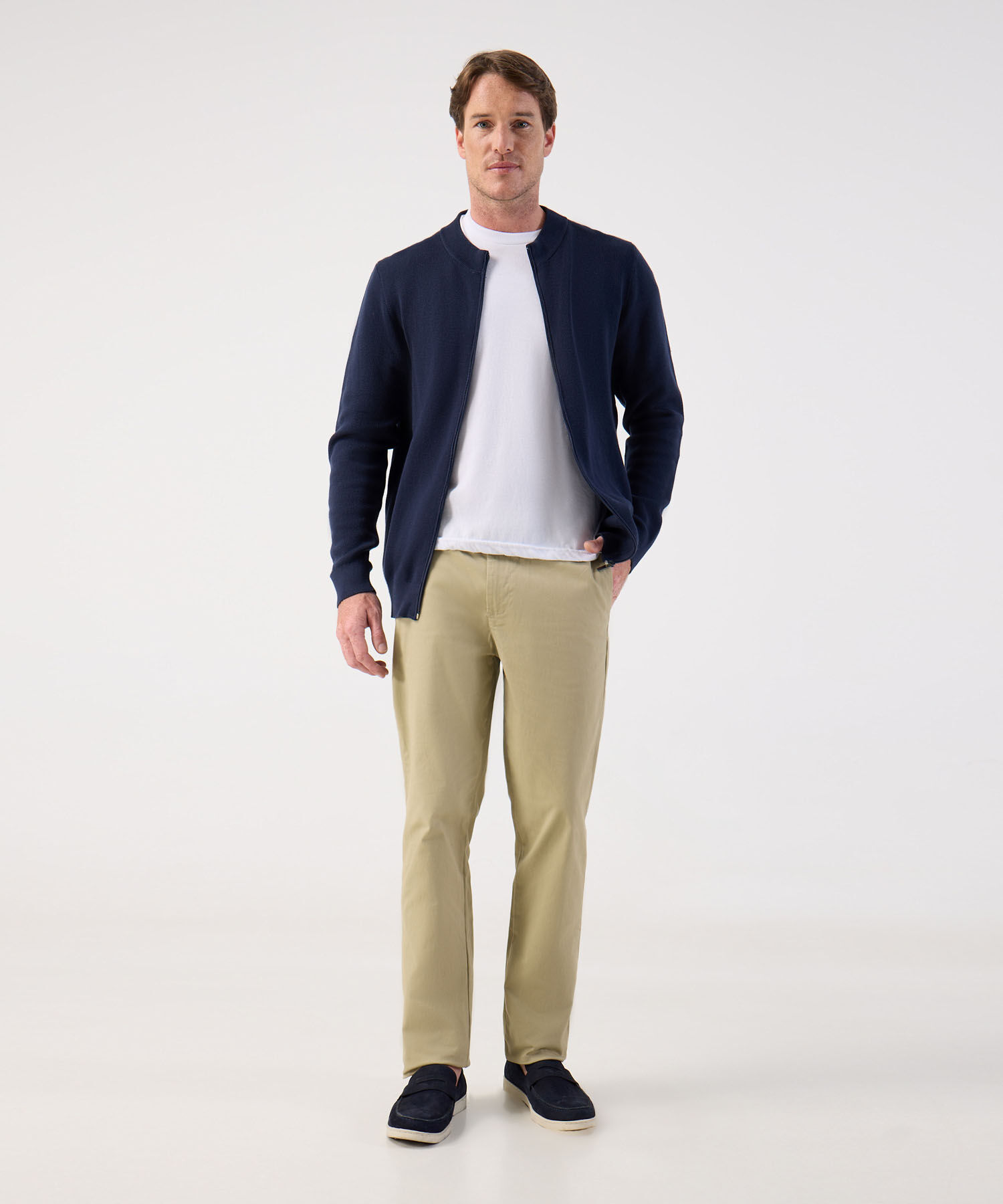 Pantalón Clásico para Hombre de Corte Recto