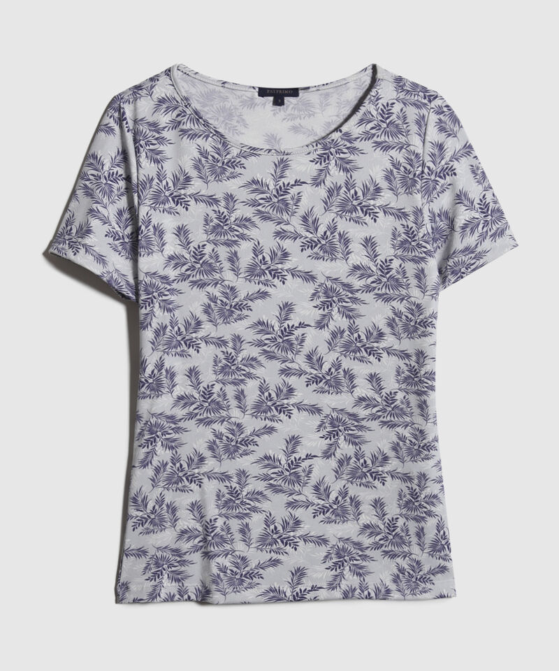 Camiseta manga corta estampada