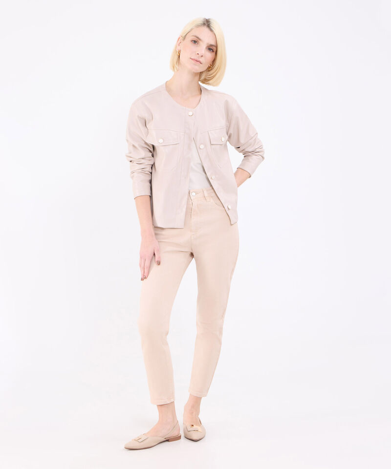 Chaqueta Casual Unicolor