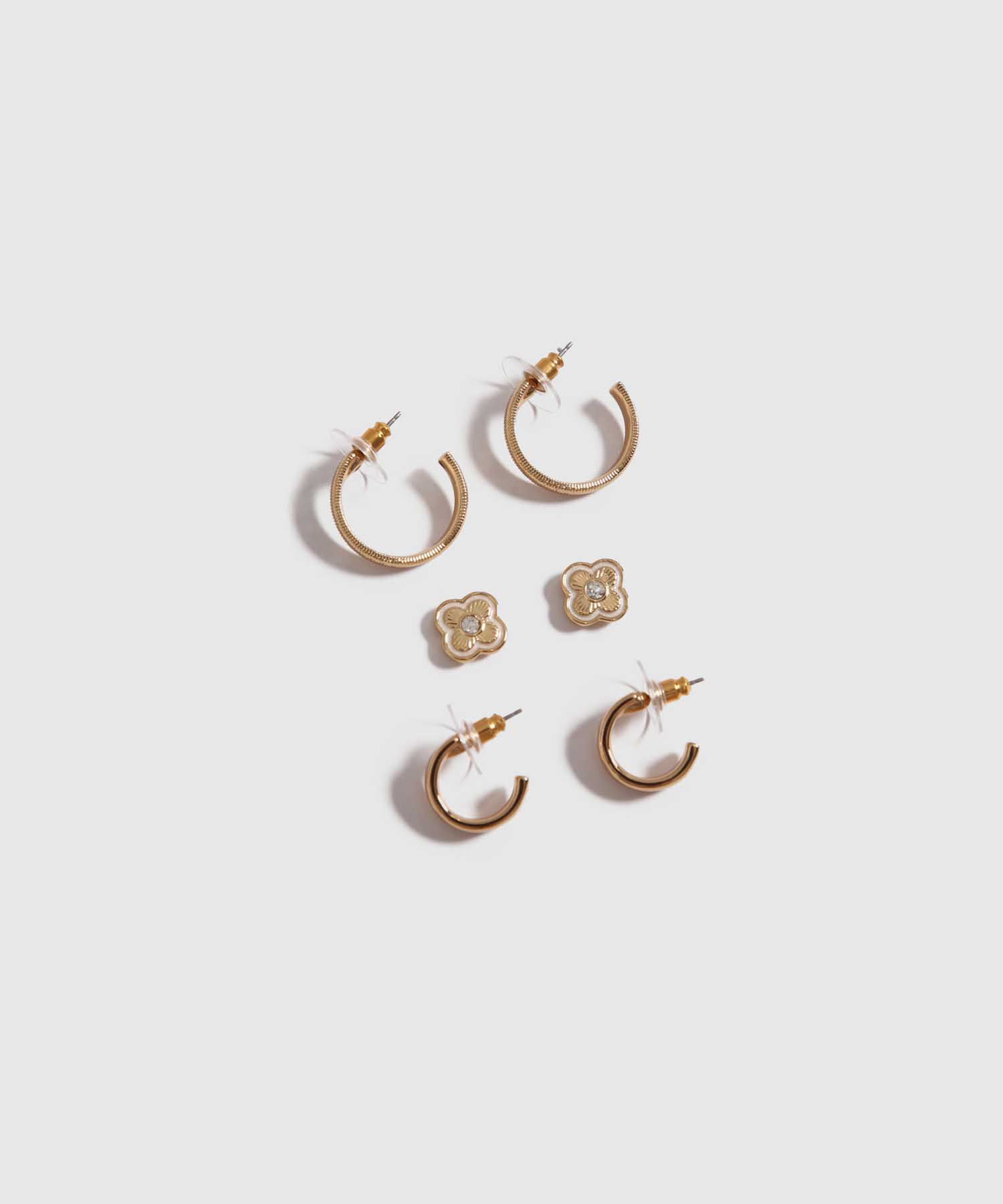 Set x 3 Aretes con Brillos