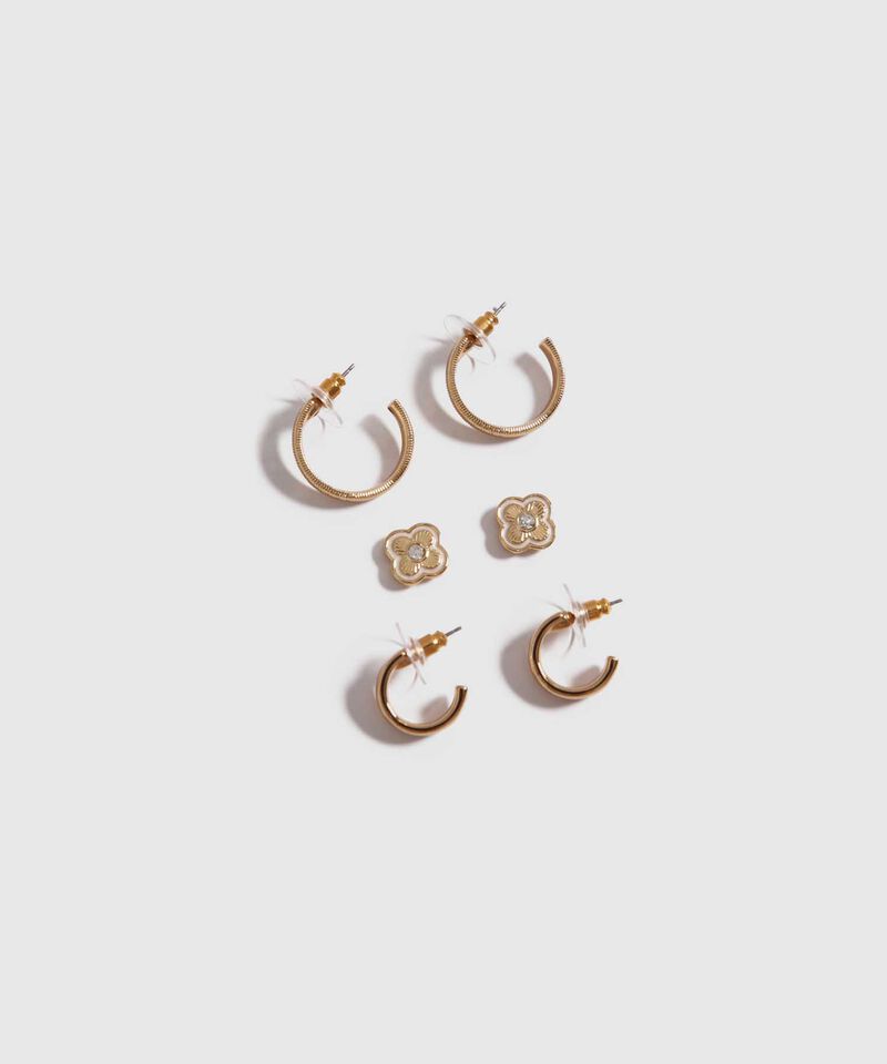 Set x 3 Aretes con Brillos