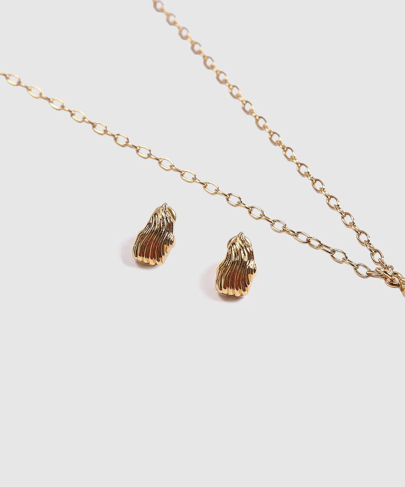 Set De Accesorios Dorados