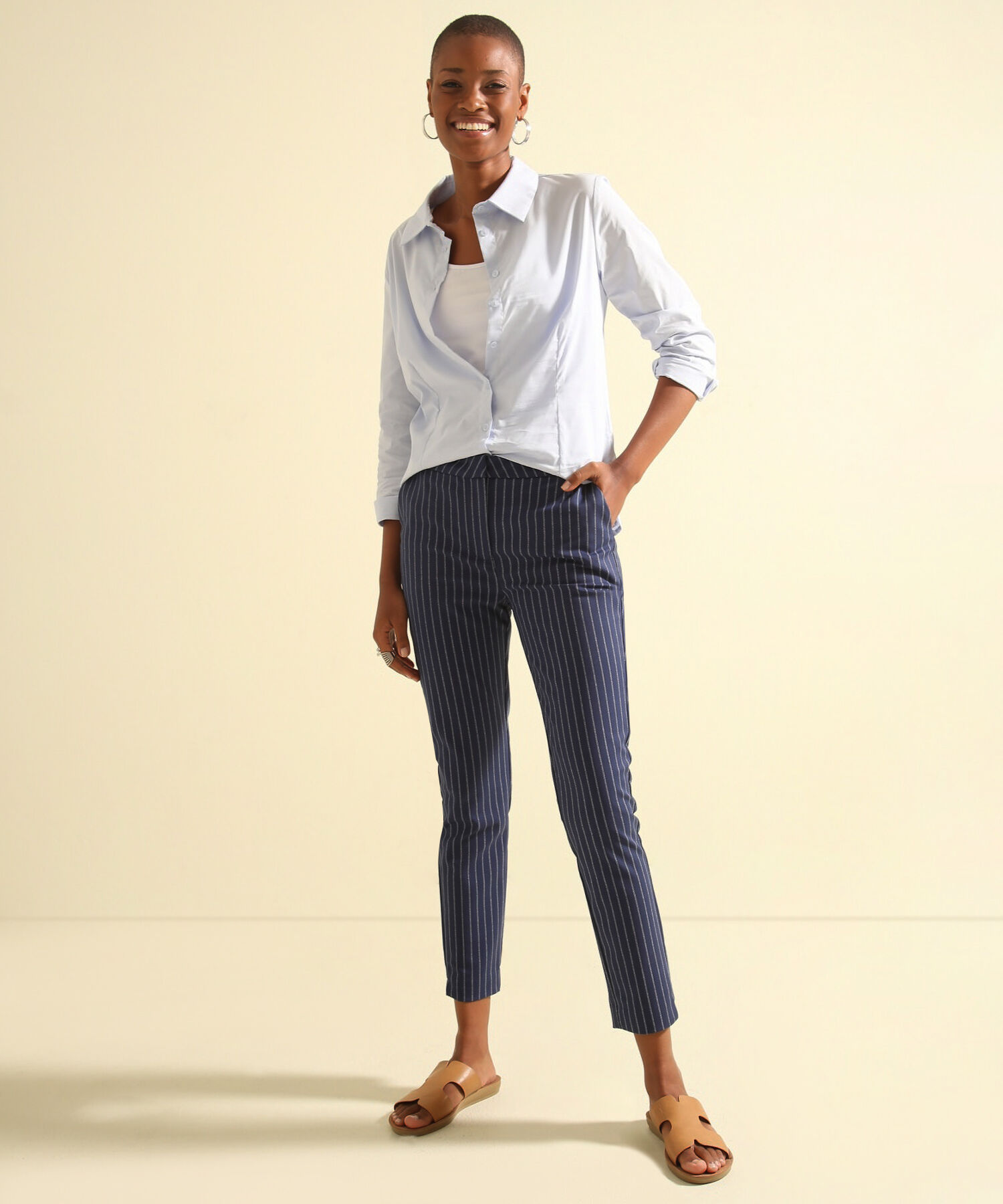 Pantalón Clásico Estampado