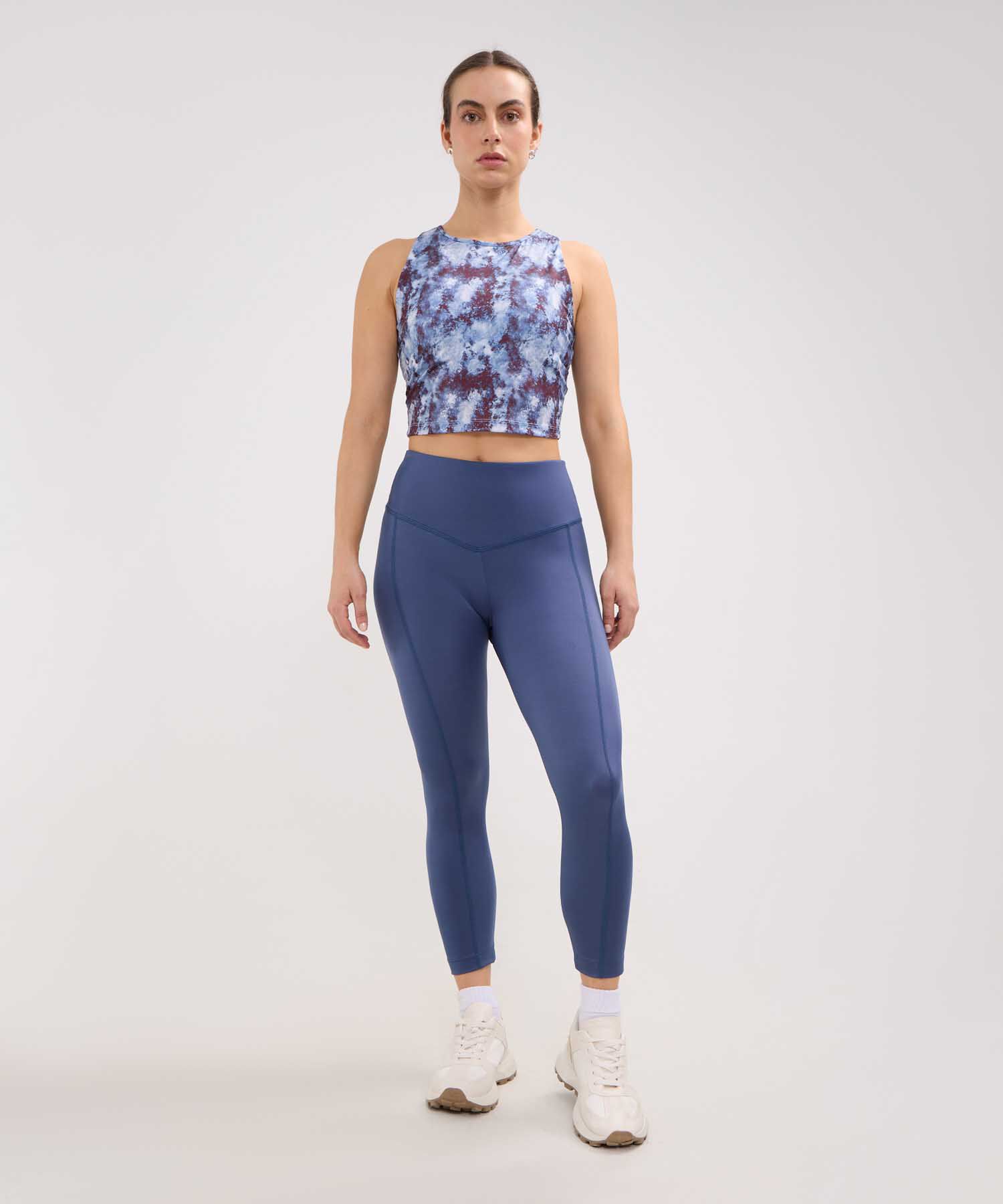 Camiseta Para Mujer, Silueta Corta Estampada