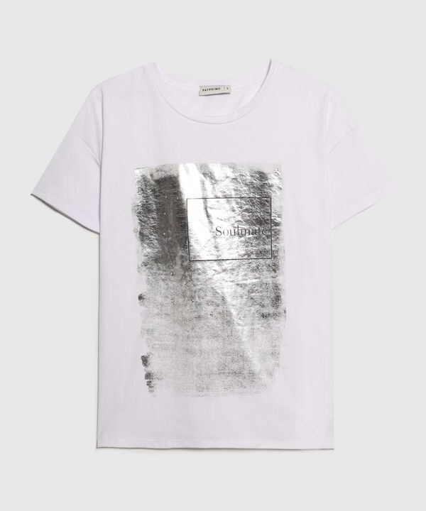 Camiseta Manga Corta Corrida Con Screen En Frente