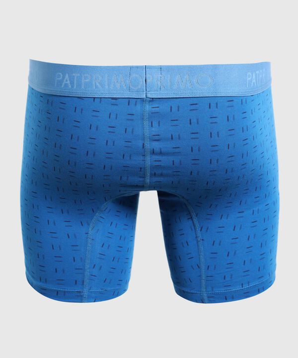 Pantaloncillo Boxer Medio Estampado Copa Suspensoria En Lycra-Algodón image number null