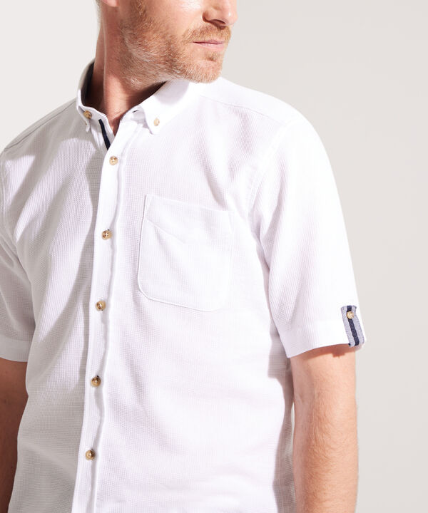 Camisa Manga Corta con Bolsillo