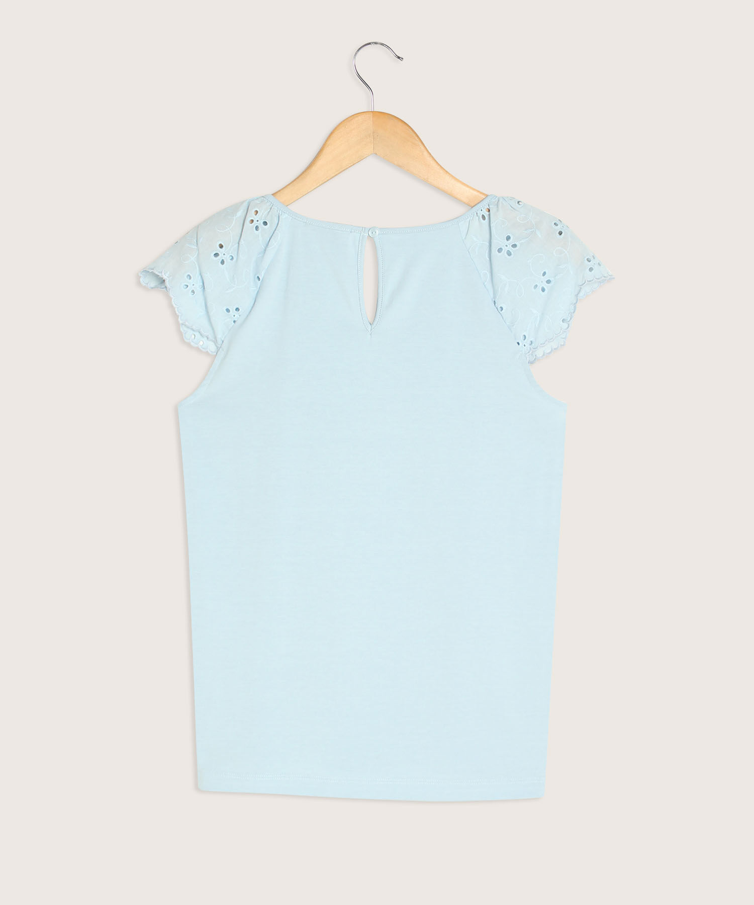 Camiseta Manga Raglan Con Detalle