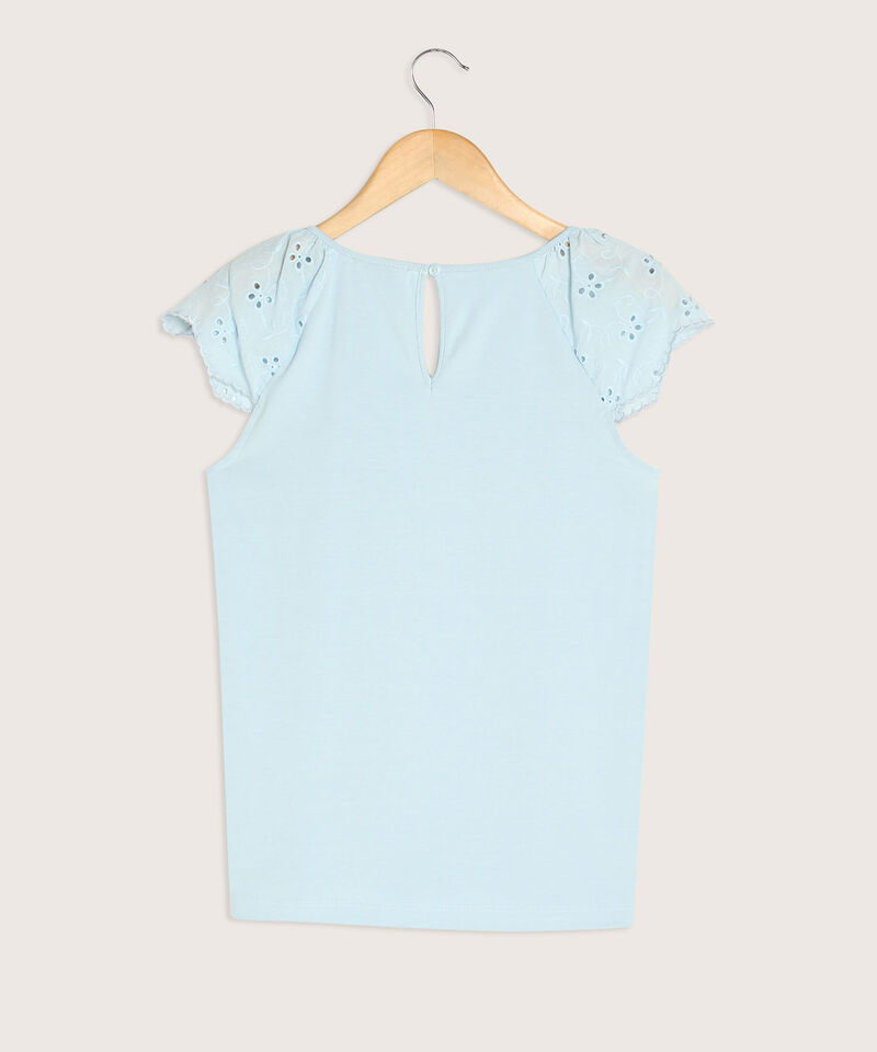 Camiseta Manga Raglan Con Detalle